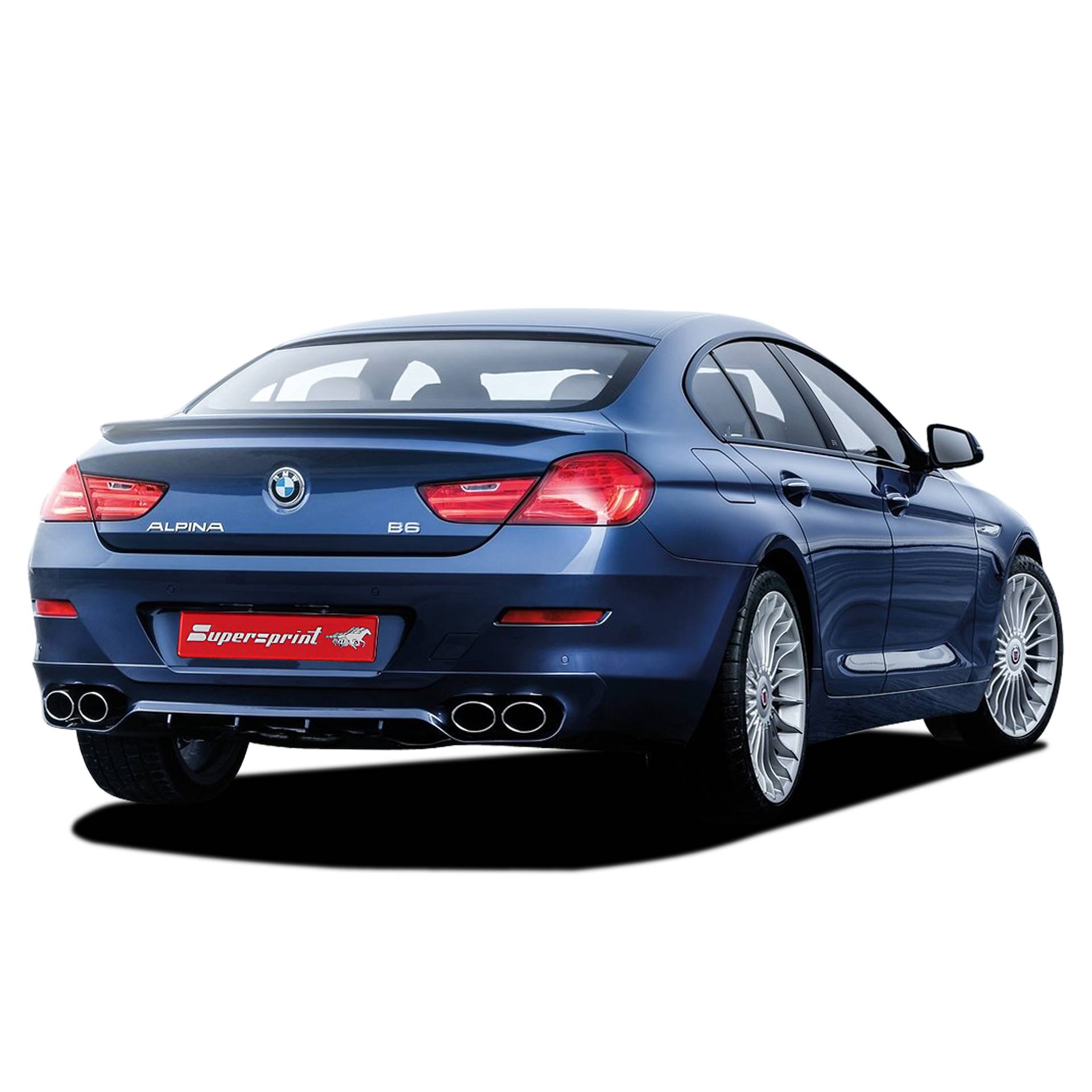 New Supersprint Exhaust for ALPINA B6 Gran Coupè (F06) 4.4i V8 Bi-Turbo (540 Hp / 600 Hp) 2014
